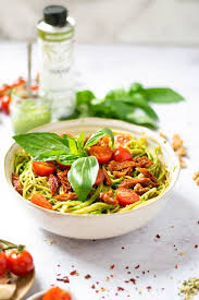 Spaghetti Due Pomodori Mit Hanf Pesto Anzeige Waste No Thyme In 2020 Spaghetti Mit Pesto Rezepte Hanf