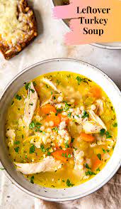 Leftover Turkey Soup Turkey Soup Recipe Leftover Turkey Soup Turkey Soup