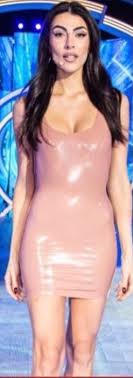 Latex Tank Dress, Latex Dress, Nude Latex, Rubber Dress, Tight Bodycon  Sleeveless, Above Knee Length, Different Colors, Rubber, Dominatrix - Etsy
