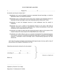 The below template should be copied into a word document, edited, printed and then signed in the presence of a justice of the statutory declaration. Fillable Online Sabah Gov Statuatory Declaration Sabah Form Fax Email Print Pdffiller