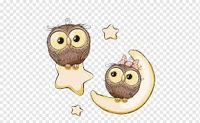 Gambar burung kartun raja kicau. Dua Burung Hantu Dengan Bintang Bintang Dan Ilustrasi Bulan Sabit Kotak Kenang Kenangan Buku Ulang Tahun Ayah Ayah Bayi Pasangan Kartun Owl Karakter Kartun Makanan Fotografi Png Pngwing