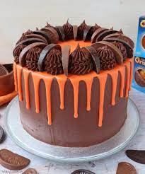 Chocolate Orange Drip Cake Recipe Orange Chocolate Cake Drip Cakes Chocolate Orange