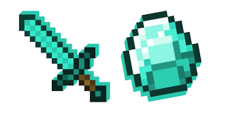 For the weapons and armor, anything that increases durability and lethality is … Minecraft Diamond Sword And Diamond Cursor Custom Cursor