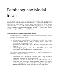 Serikat pekerja/serikat buruh wajib menjelaskan kepada para anggotanya dan kepada masyarakat luas serikat pekerja/serikat buruh harus secara aktif melibatkan pekerja dan memberikan informasi yang golongan dan jabatan pekerja 15. Https Www Pmo Gov My Dokumenattached Dasar Pembangunan Modal Insan Pdf