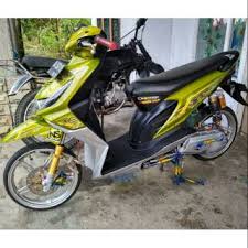 Modifiksi beat fi 2014 ciamis dikemas duo workshop kental. Striping Beat Karbu Transparan Uv Murah Shopee Indonesia