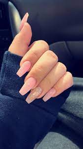 Gorgeous Nail Colors Shortacrylicnails Light Pink Acrylic Nails Acrylic Nails Coffin Short Coffin Shape Nails