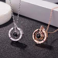 I Love You In 100 Languages Necklace In 2021 Love Necklace Womens Necklaces Necklace Price