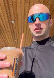 Trying the iced mocha via the walk up window at @Dutch Bros Coffee  #dutchbroscoffee #lancasterca #callmebasicbut #thisslaps