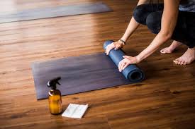 Mix together all of the above ingredients and pour into spray bottle of choice (any extra can be stored.) place the top on the spray bottle and shake to combine the ingredients. Diy Yoga Mat Cleaner Spray Hgtv
