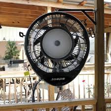 Need a fan for this summer? Outdoor Wall Mount Fans Oscillating Waterproof Misting Bbqguys
