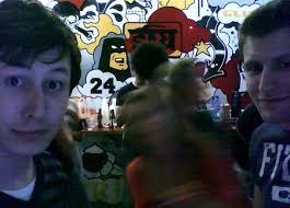 Martine van der lingen, Chris at Tim and Michel's Goodbye Party