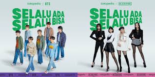 Ada kabar menyenangkan untuk kamu! Bts And Blackpink Announced As Brand Ambassadors For Indonesia S E Commerce Company Tokopedia R Kpop