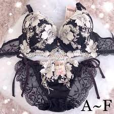 一部予約販売中】 F80♡グラジオラス♥️ブラック 黒✨ブラジャーショーツ上下セット♡紐パン♬ 下着 -  birmingham.mortgageright.com
