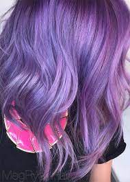 Lavender hair can be more than just pretty and sweet. Deep Purple Hair Color Images