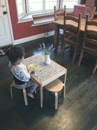 Montessori Table Toddler Eating Area Kid Dining Table Ideas Kids Dining Table Toddler Dining Montessori Table
