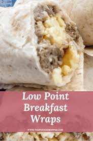 Weight watchers and the crockpot = success. Low Point Breakfast Wraps Pound Dropper