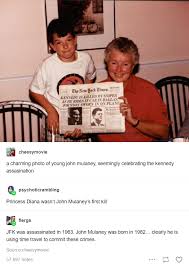 I woke up one morning when i was a kid and my mom was standing over my bed and she said i just heard that princess diana and her lover dodi al fayed have been killed in paris like i. The John Mulaney Conspiracy Is Real Tumblr