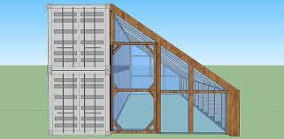 Shipping Container Cabin With Greenhouse 4 Shipping Container Cabin Container House Container House Plans