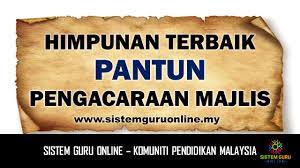 Cikgu nurul @koleksi pantun teks pengacara. Himpunan Terbaik Pantun Pengacaraan Majlis