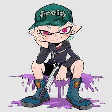 Inkling Boy Fan Art Splatoon Animal Crossing Mario Characters