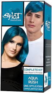 Sold by roney innovations and ships from amazon fulfillment. Splat Hair Color Complete Kit Aqua Rush Amazon Co Uk Business Industry Science