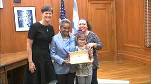 Join the movement at lightfootforchicago.com. Lori Lightfoot Inauguration Chicago S First Openly Gay African American Woman Officially Sworn In As Mayor Abc7 Chicago