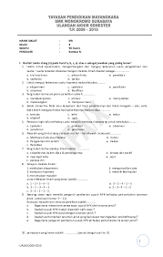 Check spelling or type a new query. Soal Uas Ipa Smk Kelas X Semester 1 Ilmusosial Id