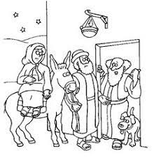 Free printables pdf coloring pages for kids and adults. No Room At The Inn Coloring Pages