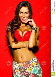Funny Crazy Stylish Girl Model in Summer Hipster Cloth Stock Image - Image  of background, attractive: 57403977