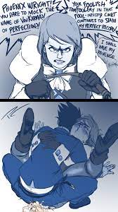 1boy 1girls ace attorney alternate breast size big breasts blush  breasts capcom cum cum in pussy cum inside english text fakeryway female  franziska von karma fucked silly gyakuten saiban