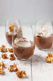 Chocolate Mousse With Salted Caramel Popcorn Milk Honey Comida Postres Comida Recetas