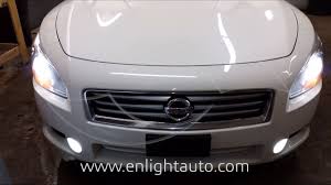 Diy 2007 2014 Nissan Maxima Led Fog Light Installation Youtube
