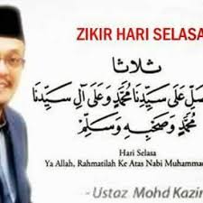 You can streaming and download for. Zikir Hari Selasa
