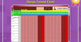 Cara membuat daftar hadir di excel. Aplikasi Absensi Daftar Hadir Guru Harian Format Excel Operator Sekolah