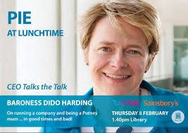Theresa may boris johnson preceded by: Dido Harding Pie Putney High School