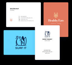 Business Cards Design A Custom Business Card In Minutes Looka