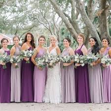 Azazie Bridesmaid Dresses In Dusk Wisteria And Grape Wisteria Bridesmaid Dresses Lilac Bridesmaid Dresses Ombre Bridesmaid Dresses