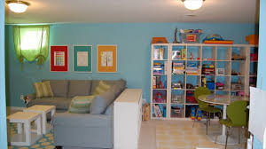 Add storage for my daughters' toys (either with bins or small bookshelves). Basement Playroom Design Ideas Youtube