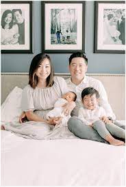 Older siblings never take second place in my newborn sessions. Orange County In Home Newborn Session The Lee Family Cori Kleckner Photography Newport Beach Family Photographer Cori Kleckner Photography
