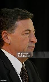 Defence Minister Senator Robert Hill at the H A Wills Structures and...  News Photo