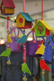 Kus Evli Sus Kece Felt Felt Embroidery Ve Felt Decorations