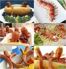 Wurstchen Mal Anders Essen Fur Kinder Lustig Essen Kreatives Essen