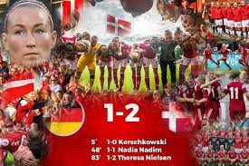 Tyskland barn landslagströja 2020 hemma matchtröja. Fodbold Em Danmark Slar Tyskland Og Er I Semifinalen Kvindesport Dk