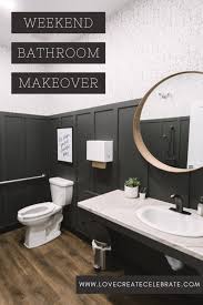 The cost to remodel a bathroom varies greatly. Hair Salon Bathroom Makeover In Just 4 Days Love Create Celebrate
