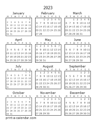 Make Your Own 2021 2022 Or 2023 Printable Calendar Pdf In 2020 Printable Calendar Pdf Printable Calendar 2017 Printable Calendar