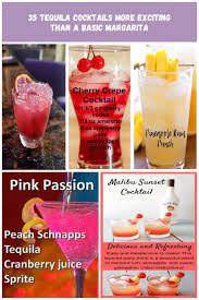 35 Best Tequila Cocktails 2018 Easy Simple Tequila Mix Drink Recipes Drink Re 35 Best Tequil Mixed Drinks Recipes Mixed Drinks Alcohol Tequila Cocktails