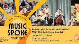 Behind the Scenes: A Masterclass with the Dali String Quartet