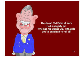 Prince Andrew Cartoon By Ted Harrison Prince Andrew Duke Of York British Royal Family