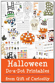 They help kids build fine motor and hand eye coordination. Halloween Do A Dot Printables Gift Of Curiosity