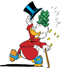 Scrooge Mcduck Disney Pop Art Scrooge Mcduck Duck Art